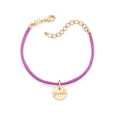 Imagem de Pulseira banhado ouro 3x 24k 18k e 22k feminina com pingentes berloque