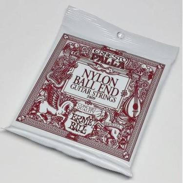 Imagem de Cordas Violão Nylon Ernie Ball Ernesto Palla Bolinha 2409
