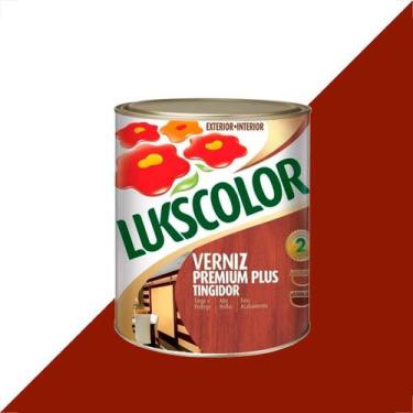 Imagem de Verniz lukscolor tingidor mogno 900ml
