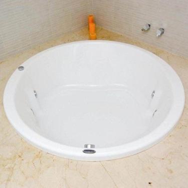 Imagem de Banheira de Hidromassagem Ouro Fino Vitóriacril Premium 1,50m x 43cm 0