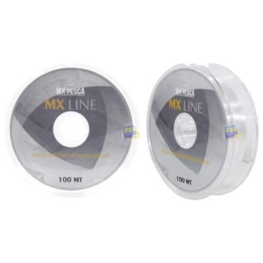 Imagem de Linha Pesca Monofilamento MX Pesca MX Line Extra Strong Transparente 0
