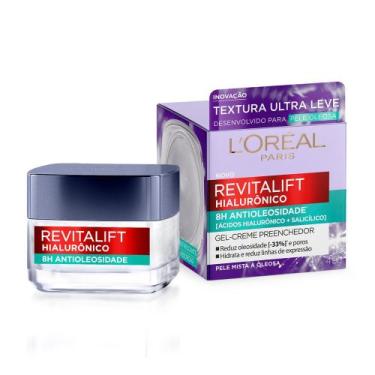 Imagem de Gel Creme Hidratante Antioleosidade L'Oréal Paris Revitalift Hialurôni