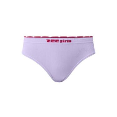 Imagem de Calcinha Tanga Infantil Sem Costura - Zee Rucci, M, Roxo