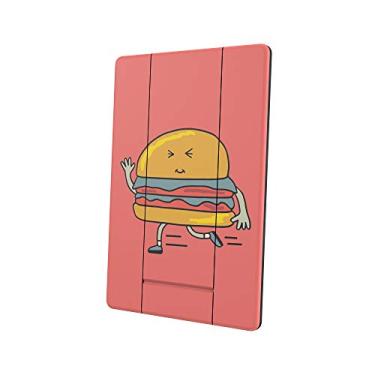 Imagem de Speck Produtos GrabTab Suporte e Suporte para Celular, Funciona com a maioria dos Celulares e Cases, Vermelho Hambúrguer