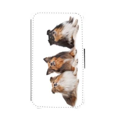 Imagem de Rikki Knight Shetland Sheepdogs Design Nova Carteira Flip Galaxy S3 Capa para Galaxy S3