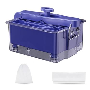 Imagem de ZGWANSUI Molde de 2 tamanhos, prensa de tofu, lavável na lava-louças, com pano e saco de queijo, prensa de queijo, escorredor para fazer tofu extra firme, ferramenta de fabricação de tofu caseira para