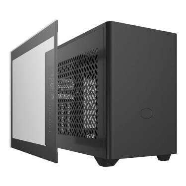 Imagem de Cooler Master NR200P V2 Mini-ITX 18L PC Case, montagem superior 240 mm | refrigerador líquido de 280 mm, montagem vertical 356 mm GPU de 3,5 compartimentos, temperado |painel ventilado, USB 3.2