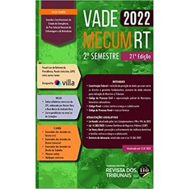 Imagem de Vade Mecum RT 2022  2 Semestre  21 Edição