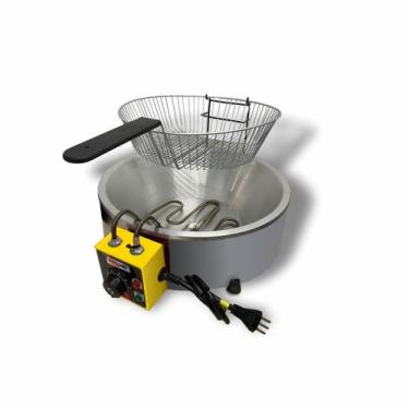 Imagem de Fritador Eletrico Fritadeira Tacho 7 Litros 220V - ZP07E - Zepper, Ama