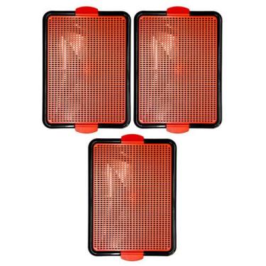 Imagem de 3x Sanitário Canino Xixi Pet Banheiro Cães Dog Pipi Educador - Supri P