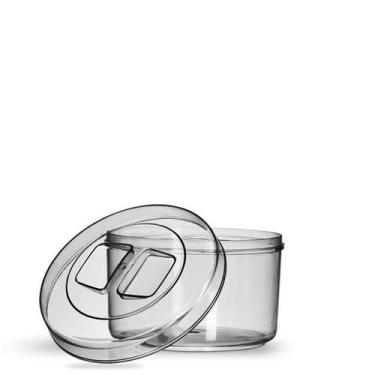 Imagem de Pote Redondo em Acrílico 6 Litros Ideal para 5kg de Arroz - Bolivar Pl