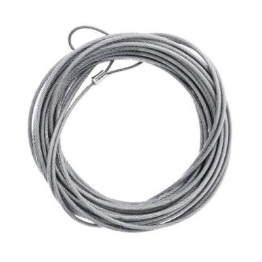 Imagem de Cabo de Aço para Rede de Beach Tennis Plastificado - Gismar Redes