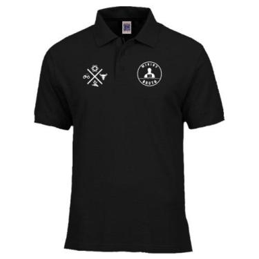 Imagem de Camiseta Mininu Bruto Gola Polo Agro Pecuaria Marca Country Preto, Pre