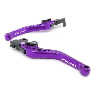 Imagem de Manete Esportivo Cb300 Cbx200 Strada Cbx250 Twister - Stark Race, Roxo