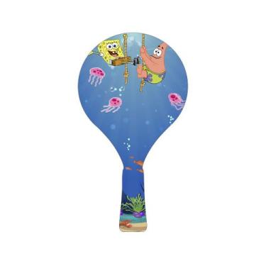 Imagem de Raquete para Tênis de Mesa 24,5x13,5 Mdf Madeira Adesivado - ATACADÃO 