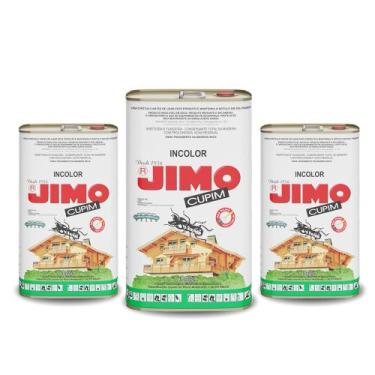 Imagem de Kit 3 Dedetizadores Incolor Anti Cupim Jimo Galão 5 Litros