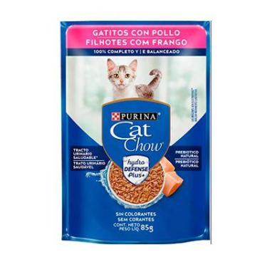 Imagem de Ração Úmida Cat Chow Filhotes Frango ao molho 85g - Nestle Purina