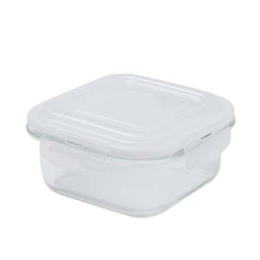 Imagem de Oikos - Pote de Vidro 800ml Hermético com Trava Quadrado