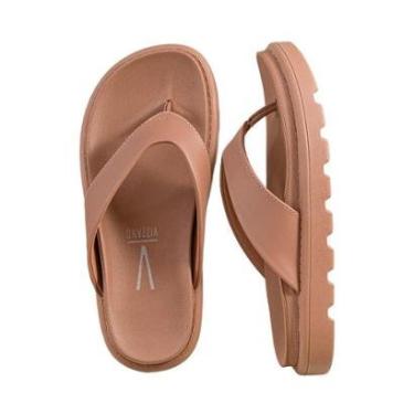 Imagem de Sandália Nude Solado Tratorado Tira Entre Dedos | Vizzano-Feminino