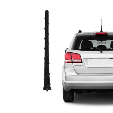 Imagem de Antena de rádio de 20 cm para Dodge Journey 2010-2020 e Dodge Nitro 2011 | À prova de lavagem de carro, antena de borracha flexível | Substituição de antena de rádio de carro durável | Acessórios de