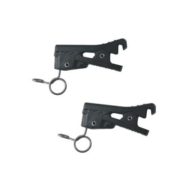 Imagem de Canfon Clipe de gravata para microfone de lapela de plástico ABS para Rode Lavalier GO, SmartLav + microfone de lapela, pacote com 2 (4,5 mm)