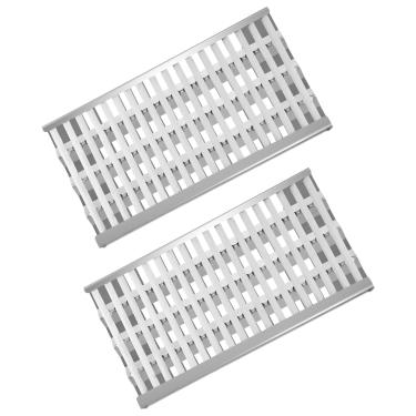 Imagem de Boloda Placas térmicas de aço inoxidável de 18 5/20.3 cm, haste de cerâmica domadora de chamas, peças de reposição completas para churrasqueira DCS para 27DBQR, 27DBR, BGA48-BQARL, 36EBQAR, 48DBQ