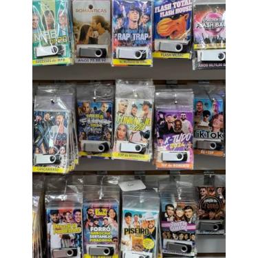 Imagem de Pen Drive com Músicas Gravadas, Pendrive Gravado Diversos Gêneros BANDINHAS DO SUL