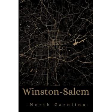 Imagem de Winston-Salem North Carolina: Your city, your region, your home! | Composition Notebook 6x9 blank 120 pages
