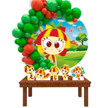 Imagem de Kit Decoração Painel Redondo Festa de Aniversário Infantil Emilia Sitio do Picapau Amarelo