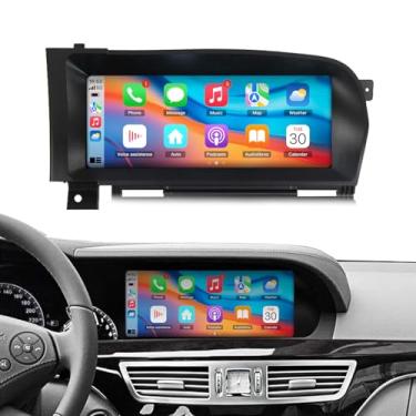 Imagem de Tela sensível ao toque de carro Android de 10,2 polegadas, rádio veicular, reprodutor multimídia, navegação GPS para Mercedes Benz S W221 W216 CL de 2010 a 2013 S Class Head Unit NTG 3.5