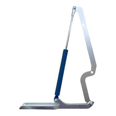 Imagem de Wswqop Dobradiça de suporte a gás, acessório de dobradiça para caixa de deck, fácil de instalar, tampa de substituição, dobradiça de suporte para caixa de