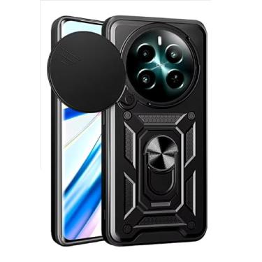 Imagem de Capa Kickstand Capinha Armadura Suporte 360 e Imã Para Realme 12 5G / Relame 12X