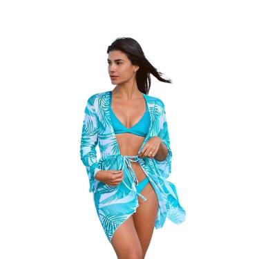 Imagem de SAÍDA DE PRAIA TULE ESTAMPADO-Feminino