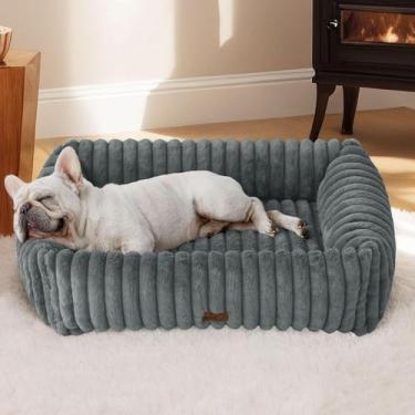 Imagem de Velo de Veludo Cotelê Lavável Bedsure para Cães de Médio Porte