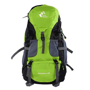 Imagem de Mochila à Prova de água de 50L, Mochila de Ciclismo de Ciclismo para Camping para Escalar Caminhadas (Verde)