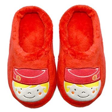 Imagem de Pantufas infantis Millffy Little Travellers Cabin Crew, Cabin Crew, 12.5 Little Kid