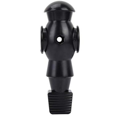 Imagem de Jogadores de Futebol de Mesa Usam Bonecas Resistentes para Jogos de Futebol de Pebolim para Crianças Blackwhite 2pcs (Preto)