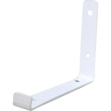 Imagem de Cantoneira Mao Francesa Invertida Loth Branco 20Cm - Kit C/6 Unidades 