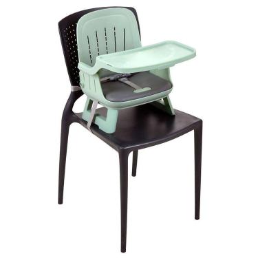 Imagem de Cadeira Portátil De Alimentação Burigotto Kiwi De 6 Meses Até 15 Kg Verde