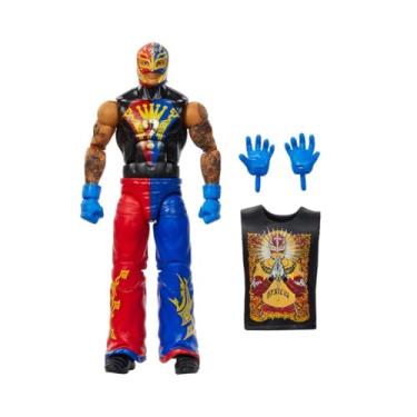 Imagem de WWE Rey Mysterio Elite Greatest Hits 7 Toy Wrestling Action Figure