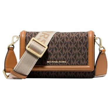 Imagem de Michael Kors Bolsa tiracolo pequena para celular Jet Set, Marrom/Acorn, One Size