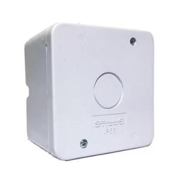 Imagem de Caixa Sobrepor Quadrada Acabamento (cftv,balun,bnc) STILLUS VEDADA