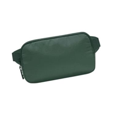 Imagem de Colaxi Pacote de cintura Fanny Pack Impermeável 0,7 L Nylon Phone Phone Saco de cintura casual Bolsa de peito para correr Greet de bicicleta de rua, Verde