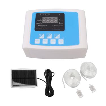 Imagem de Kit Automático de Irrigação por Gotejamento, Economiza água, Temporizador Compacto, de Rega Automático Amplamente Utilizado para Fazenda (Tubo de 20m)