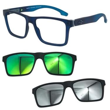 Imagem de Oculos Mormaii Swap NG 2 6153 KC6 com 2 Clipons - Escolha, Verde, Prat
