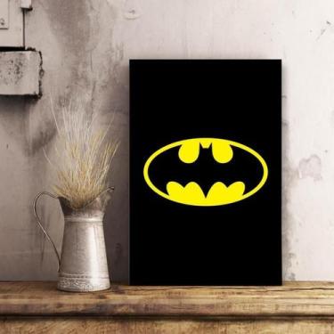 Imagem de Quadro Batman decorativo Heróis Tela de Tecido - Wall Frame