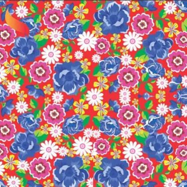 Imagem de Tnt Estampado Chita Vermelha Festa Junina - 5 Metro