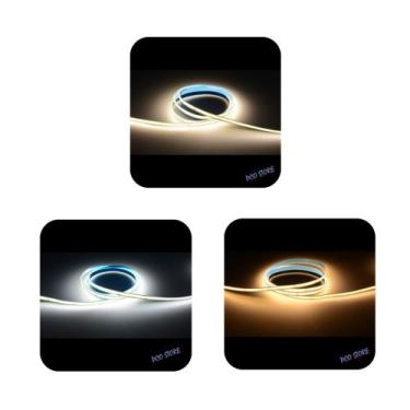 Imagem de Fita De Led Cob 12v 5 Metros Ip20 252 Leds/m 12w/m 3cores - PCO