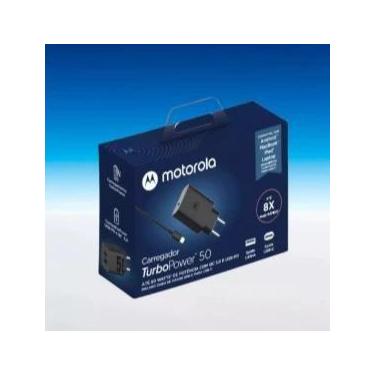 Imagem de Carregador Motorola Turbo 50 Usb-c X Tipo C 50w - MESTORE