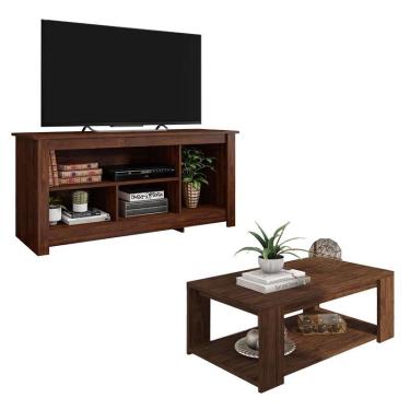 Imagem de Rack Bancada Depot e Mesa de Centro Mila Havana – Caemmun